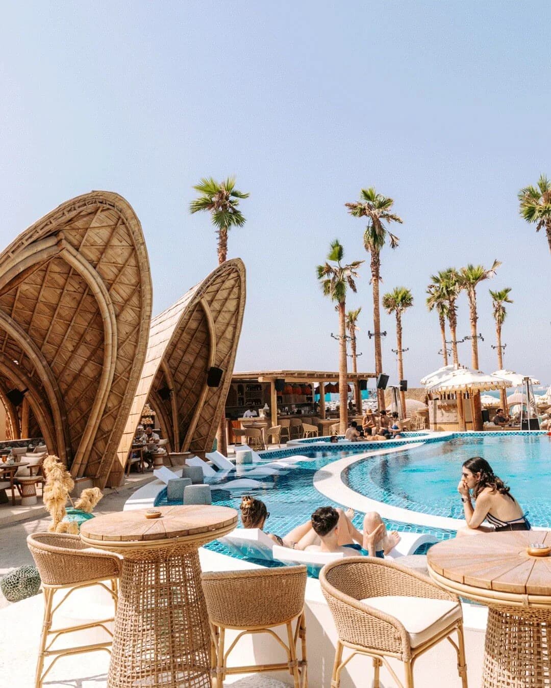 Terrasse de Kaimana Beach Dubai