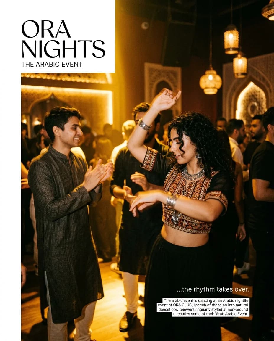 ORA’s Arabic Night: DJs, Dancers, Heat