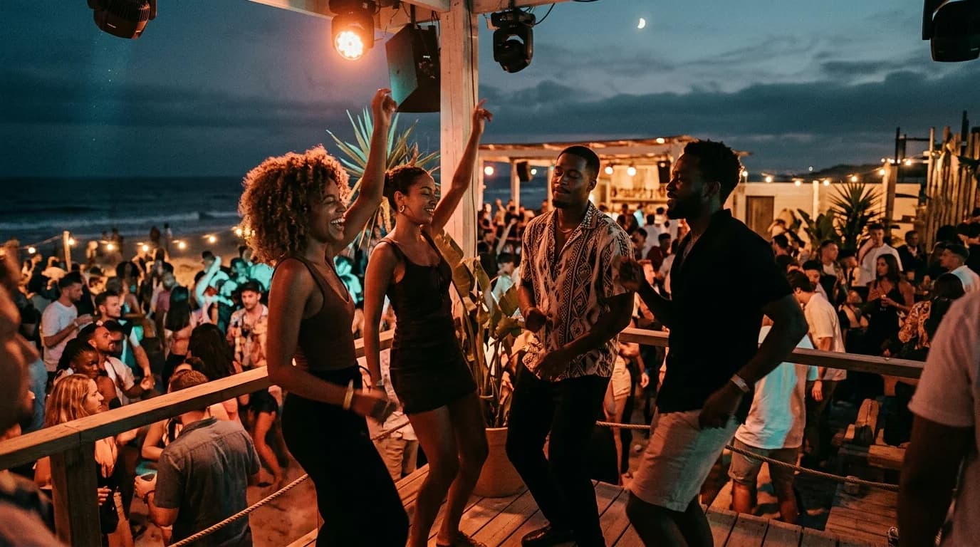 Friday Beach-Party Energy: Family Affair