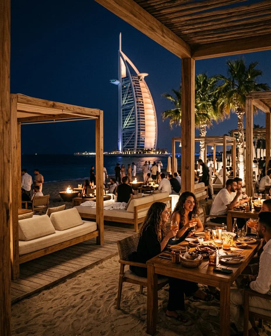 Verde Beach’s St. Tropez-to-night glow