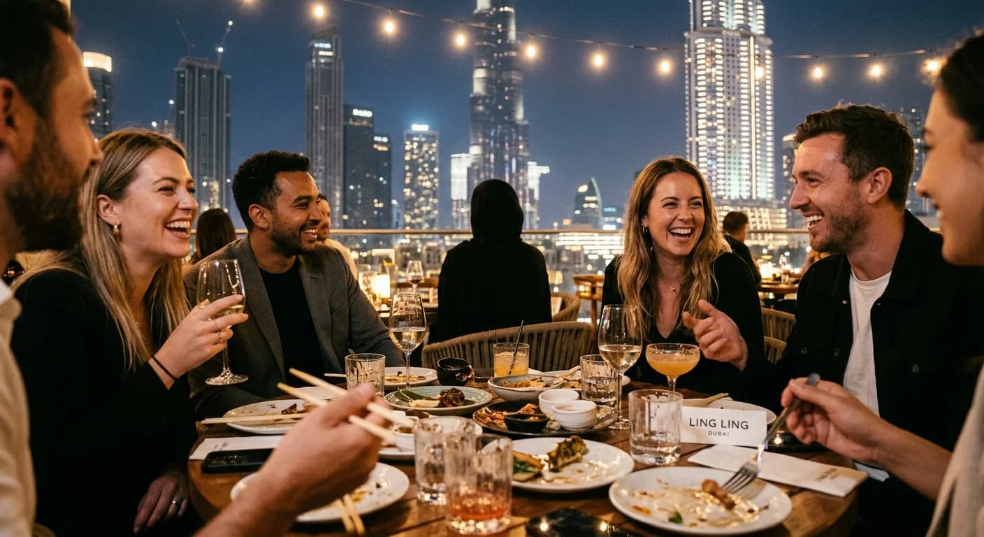 Ling Ling at Atlantis: Rooftop After Dark