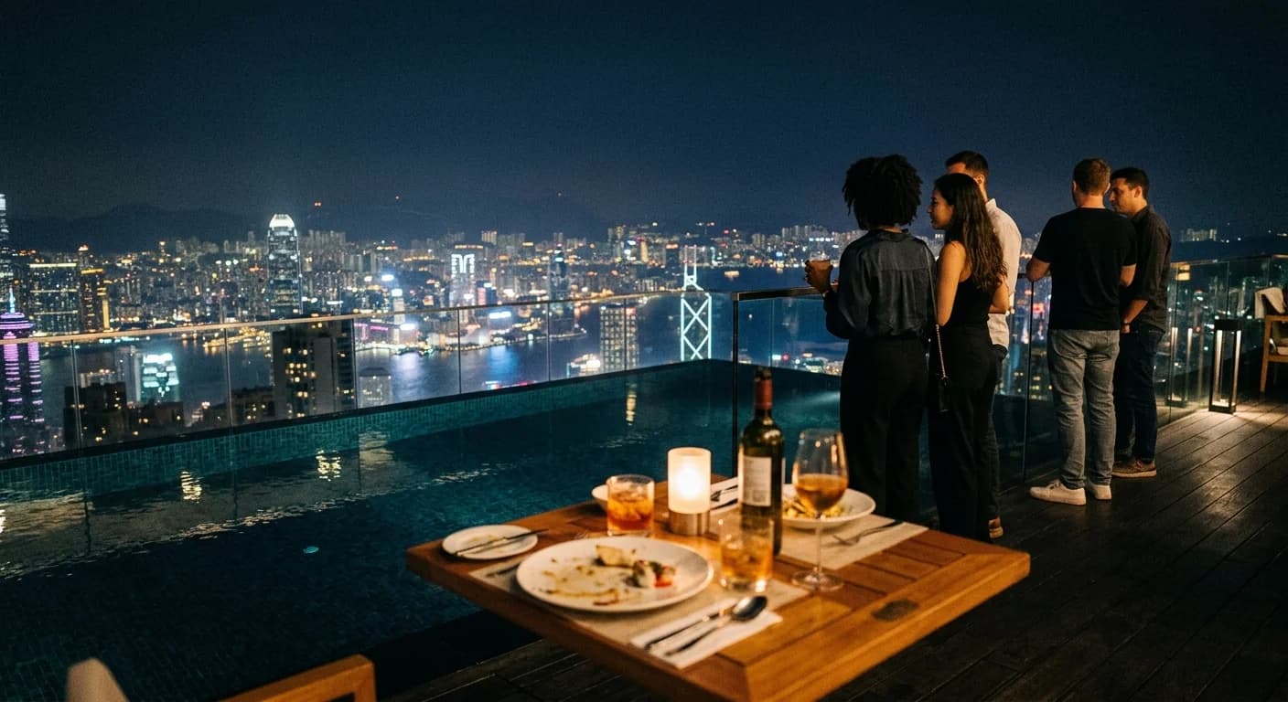 ZETA Seventy Seven: Infinity Pool Night