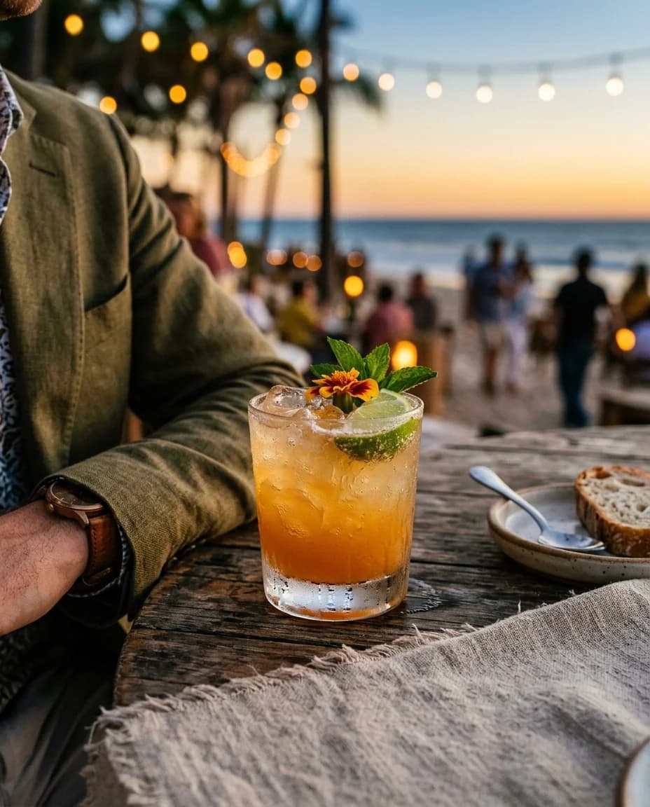 Sunday Beach Brunch That Turns Late