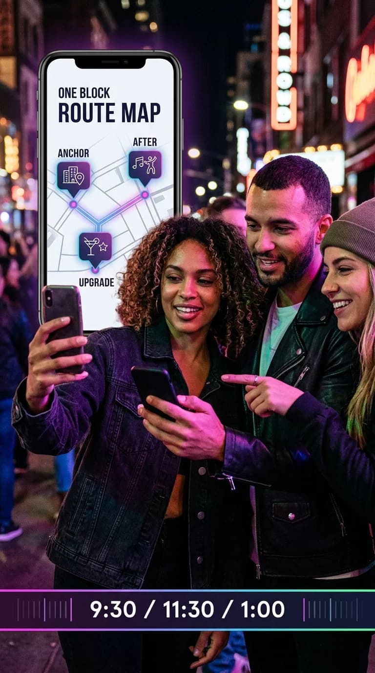 The “One-Block” Dubai Night Plan: How to Pick a Venue Zone and Never Waste Time